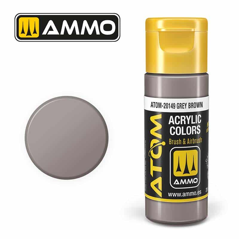 ATOM COLOR Grey Brown ATOM-20149 Ammo