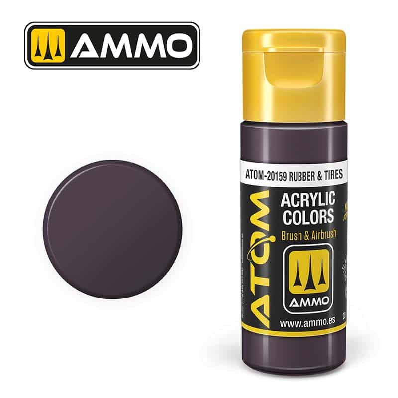 ATOM COLOR Rubber & Tires ATOM-20159 Ammo