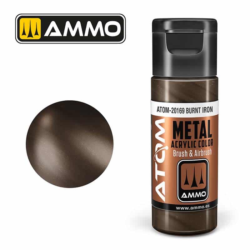 ATOM METALLIC Burnt Iron ATOM-20169 Ammo