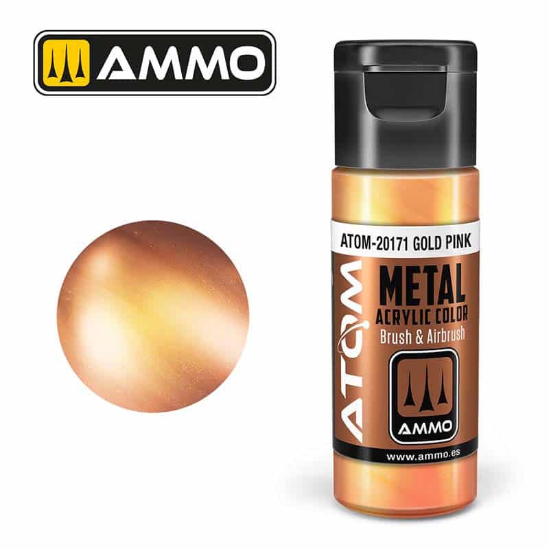 ATOM METALLIC Gold Pink ATOM-20171 Ammo