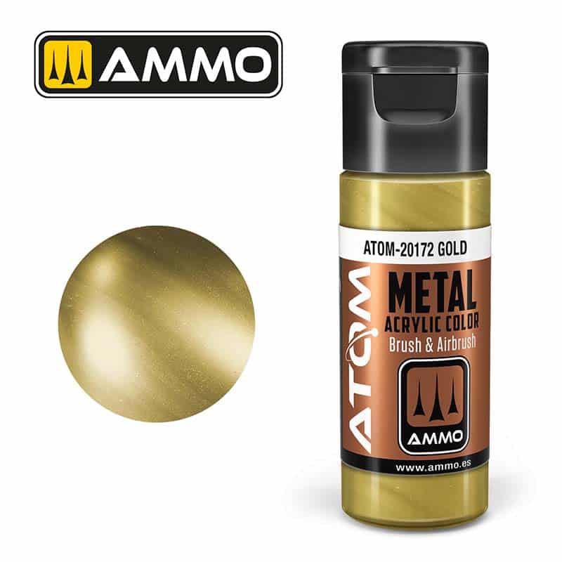 ATOM METALLIC Gold ATOM-20172 Ammo