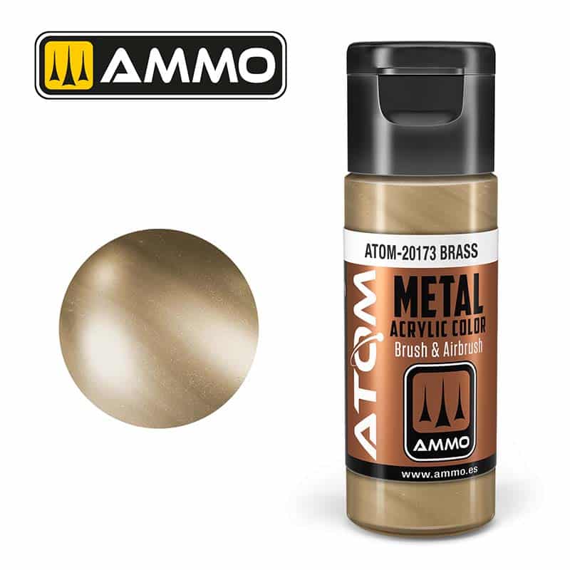 ATOM METALLIC Brass ATOM-20173 Ammo