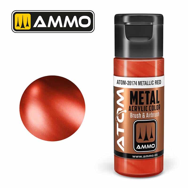 ATOM METALLIC Red ATOM-20174 Ammo
