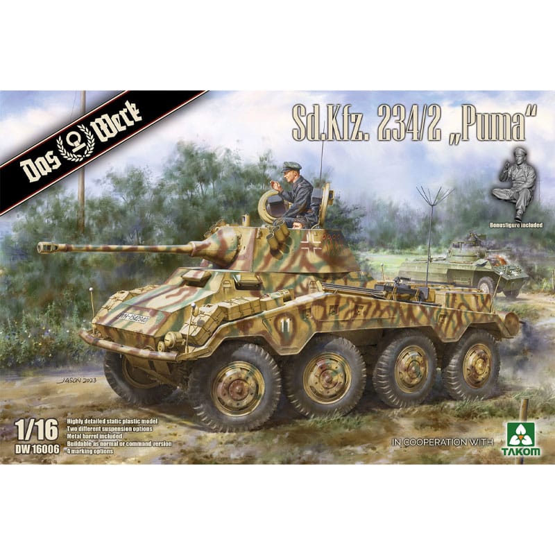 Das Werk Sd.Kfz. 234/2 Puma (1/16) DW16006