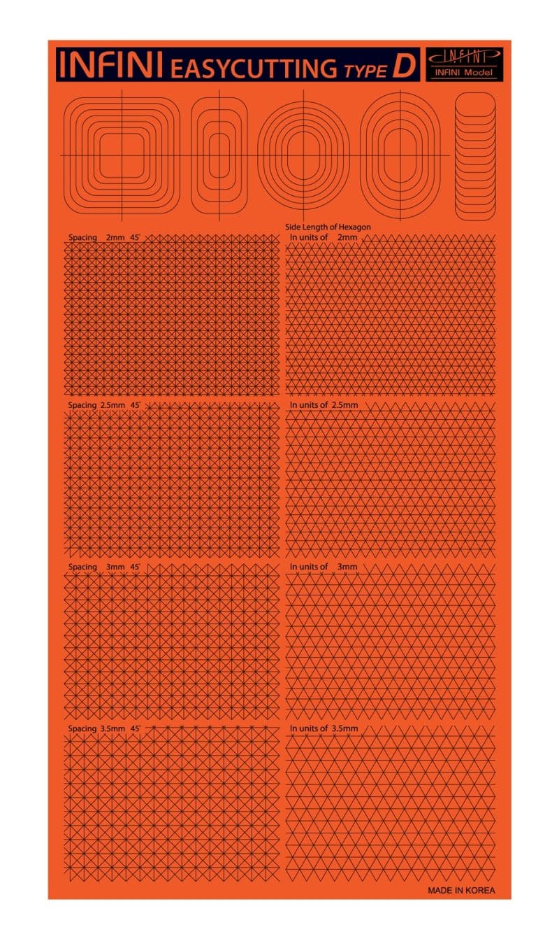 Easy Cutting Mat Type D Infini Model IT-3004V1