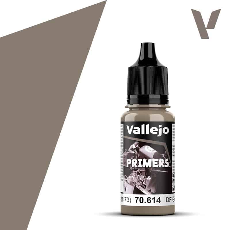 Vallejo Primer IDF Israeli Sand Grey 70.614 (17ml) 70.614