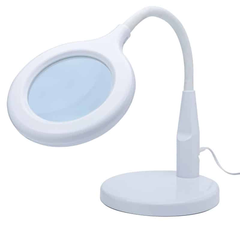 Compact Led Desk Magnifier Lamp LC8080USB Lightcraft