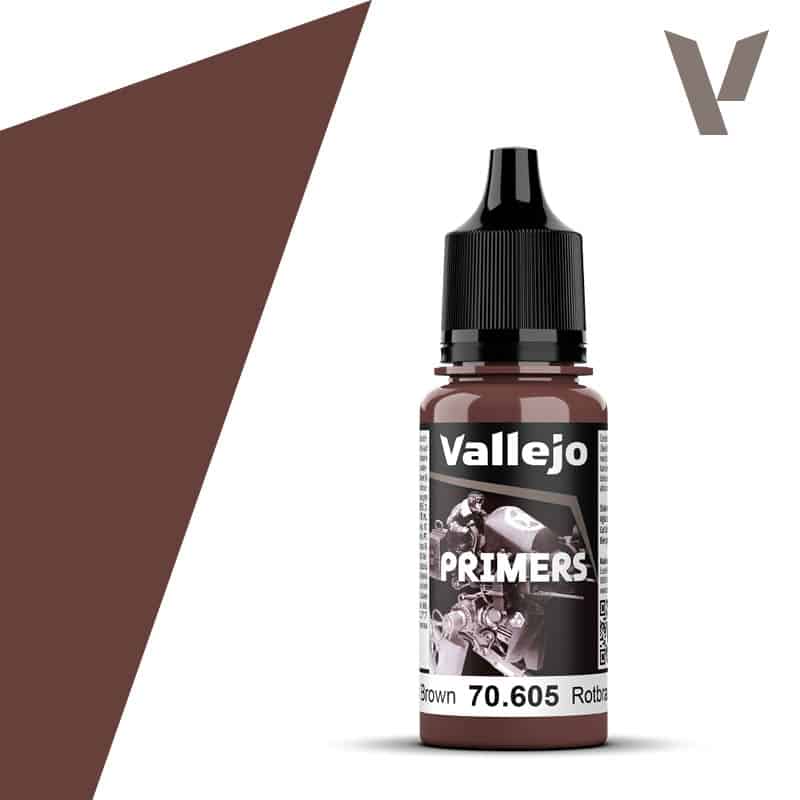 Vallejo Primer German Red Brown 70.605 (17ml) 70.605