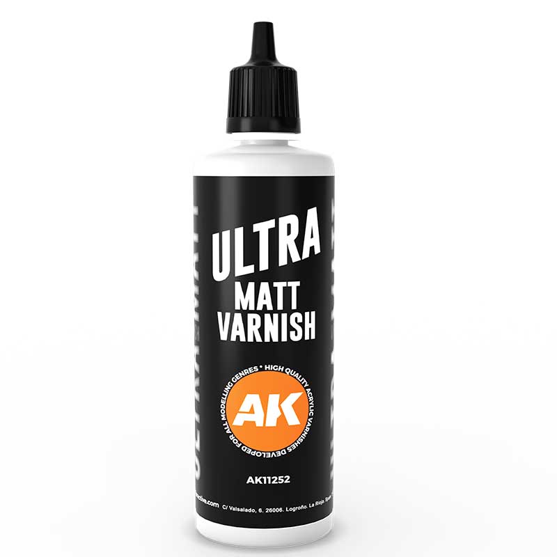 AK Interactive Ultra Matt Varnish (100ml) AK-11252