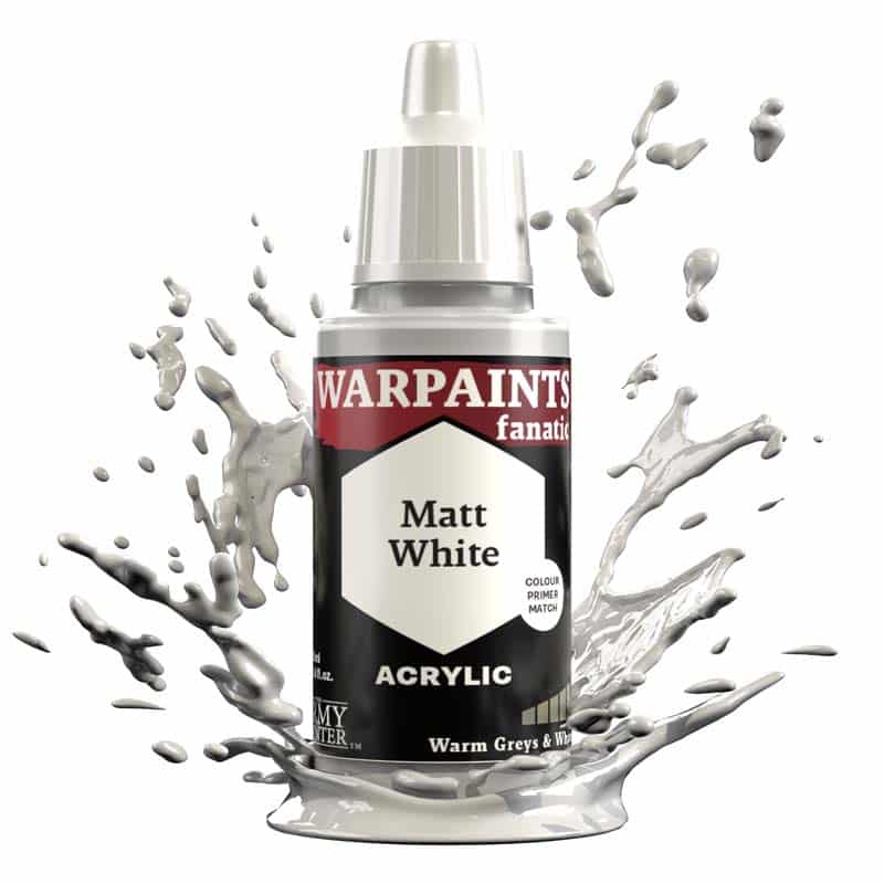 The Army Painter Warpaints Fanatic: Matt White WP3012P