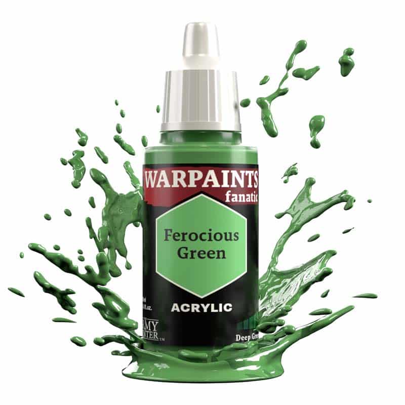 The Army Painter Warpaints Fanatic: Ferocious Green WP3054P