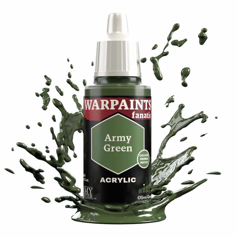 The Army Painter Warpaints Fanatic: Army Green WP3068P