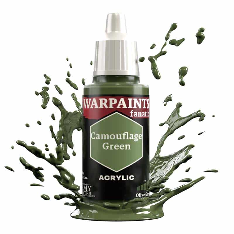 The Army Painter Warpaints Fanatic: Camouflage Green WP3069P
