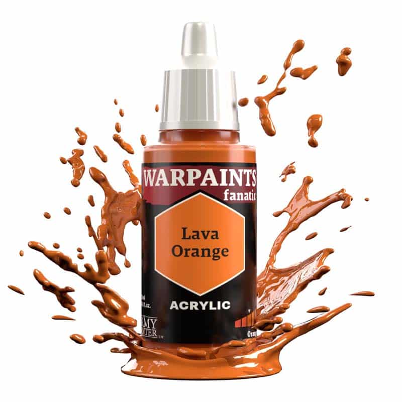 The Army Painter Warpaints Fanatic: Lava Orange WP3099P