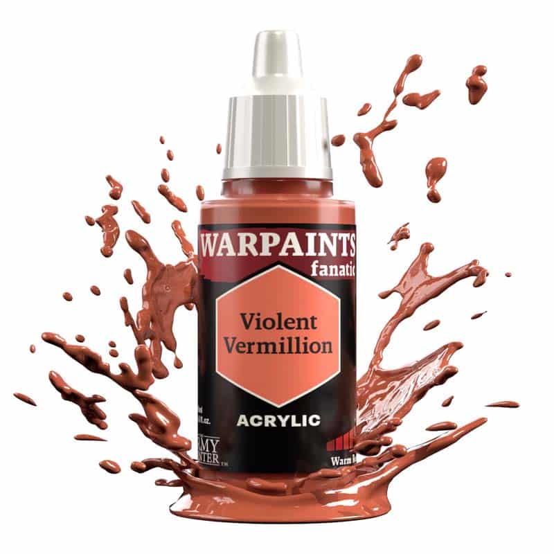 The Army Painter Warpaints Fanatic: Violent Vermilion WP3107P