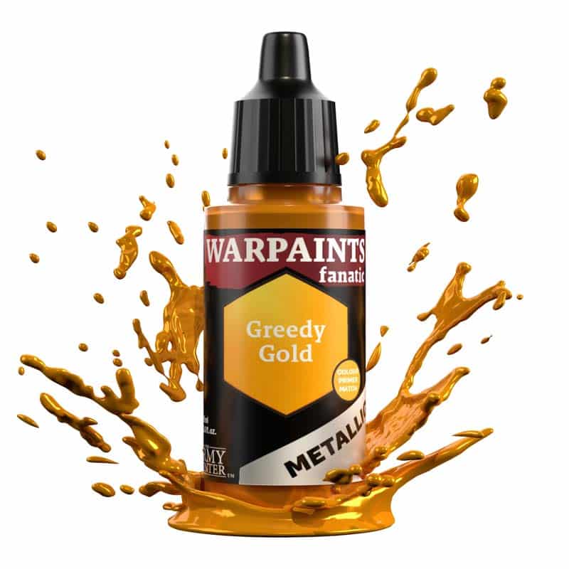 The Army Painter Warpaints Fanatic Metallic: Greedy Gold WP3188P