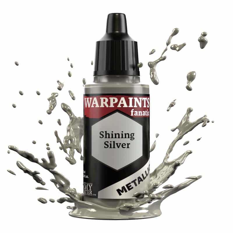 The Army Painter Warpaints Fanatic Metallic: Shining Silver WP3191P