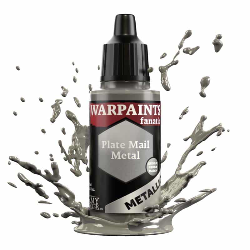 The Army Painter Warpaints Fanatic Metallic: Plate Mail Metal WP3192P