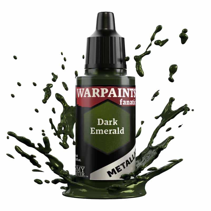 The Army Painter Warpaints Fanatic Metallic: Dark Emerald WP3196P