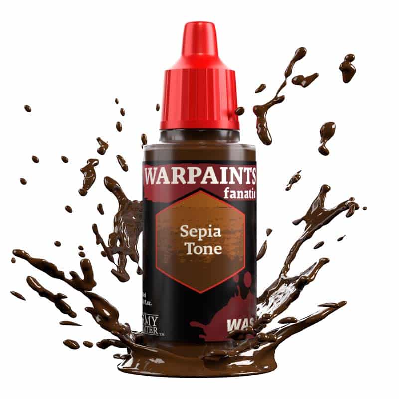 The Army Painter Warpaints Fanatic Wash: Sepia Tone WP3203P