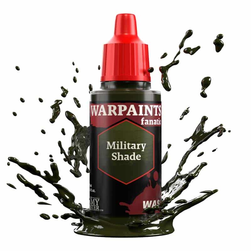 The Army Painter Warpaints Fanatic Wash: Military Shade WP3209P