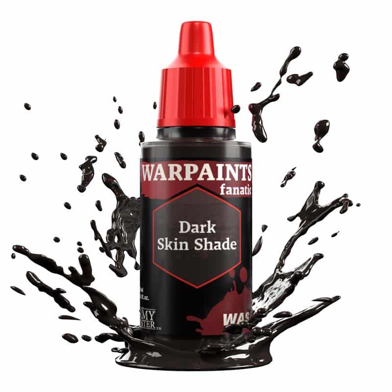 The Army Painter Warpaints Fanatic Wash: Dark Skin Shade WP3215P