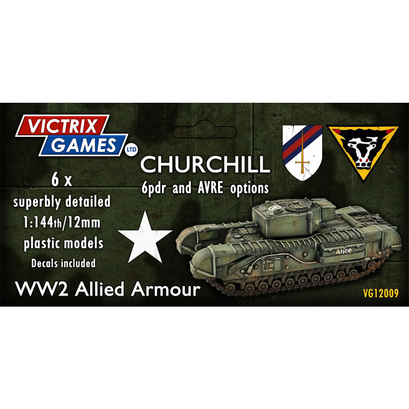 Victrix Churchill Heavy Tank (12mm) VG12009