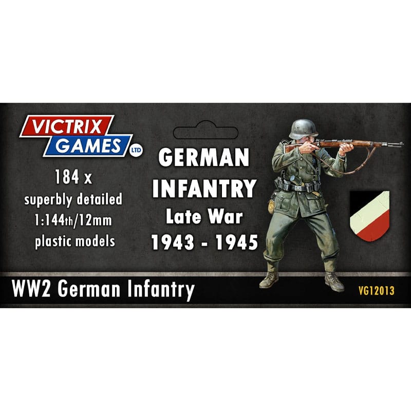Victrix German Infantry and Heavy Weapons (12mm) VG12013