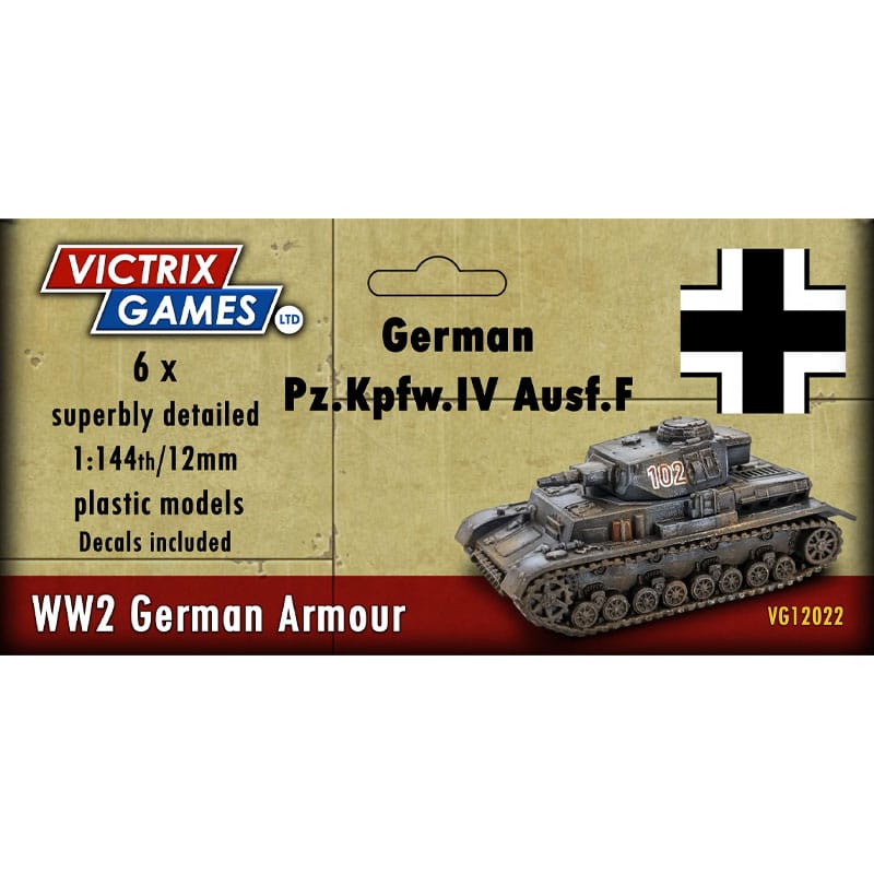 Victrix Panzer Pz.Kpfw.IV Ausf.F (12mm) VG12022