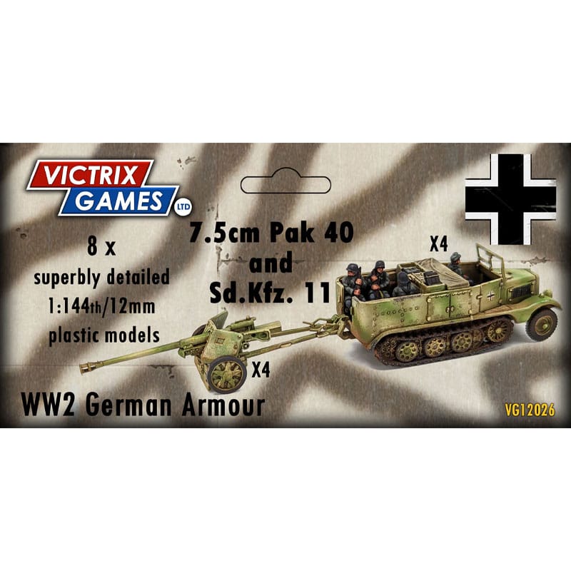 Victrix Pak 40 + Sd.Kfz.11 (12mm) VG12026