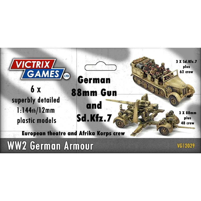 Victrix German 88mm Gun and Sd.Kfz.7 (12mm) VG12029