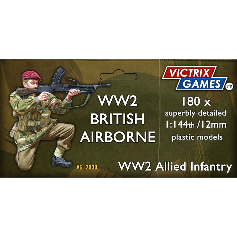 Victrix WWII British Airborne Paratroopers (12mm) VG12030