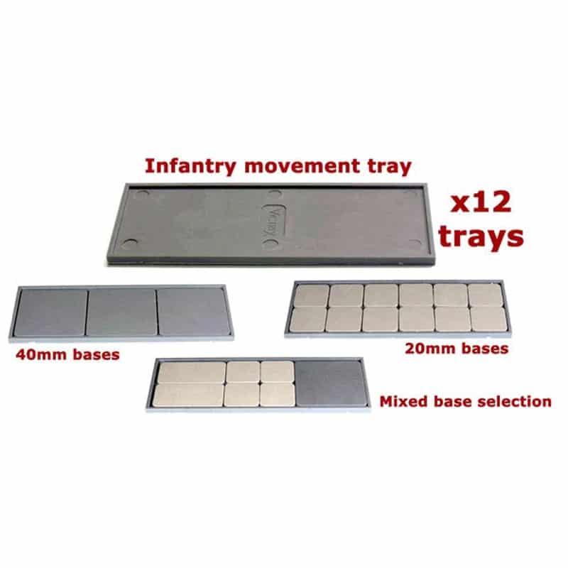 Victrix Infantry Movement Trays (Plastic) VXB003