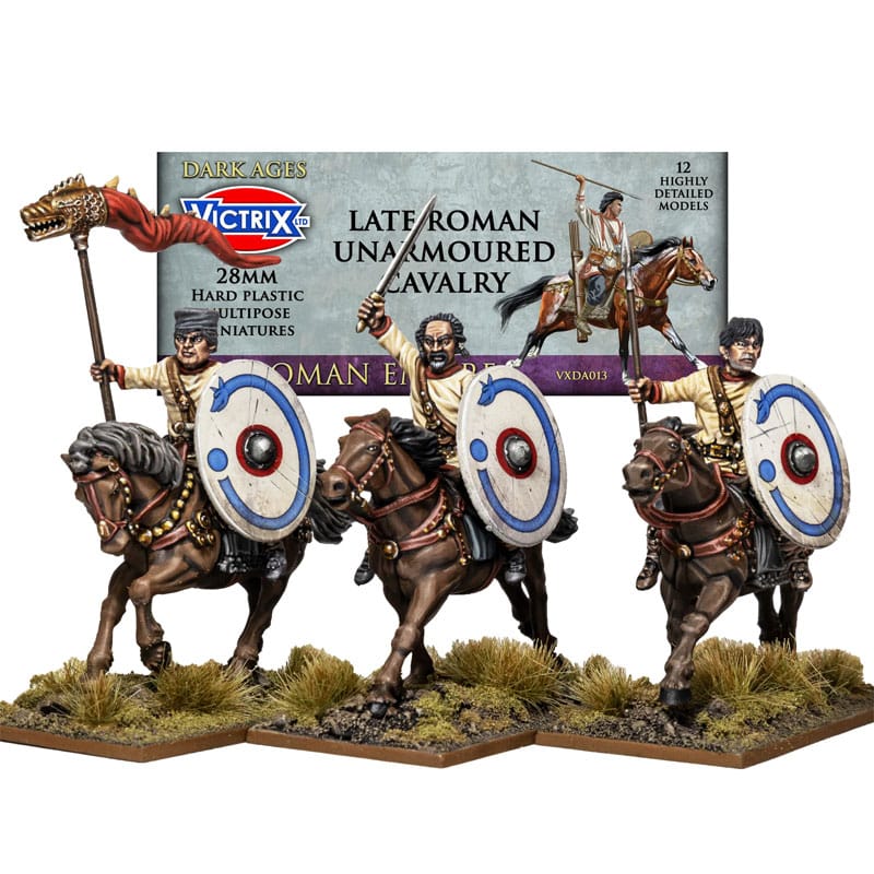 Victrix Late Roman Unarmoured Cavalry (28mm) VXDA013