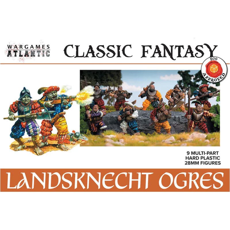 Wargames Atlantic Landsknecht Ogres (28mm) |WAACF006