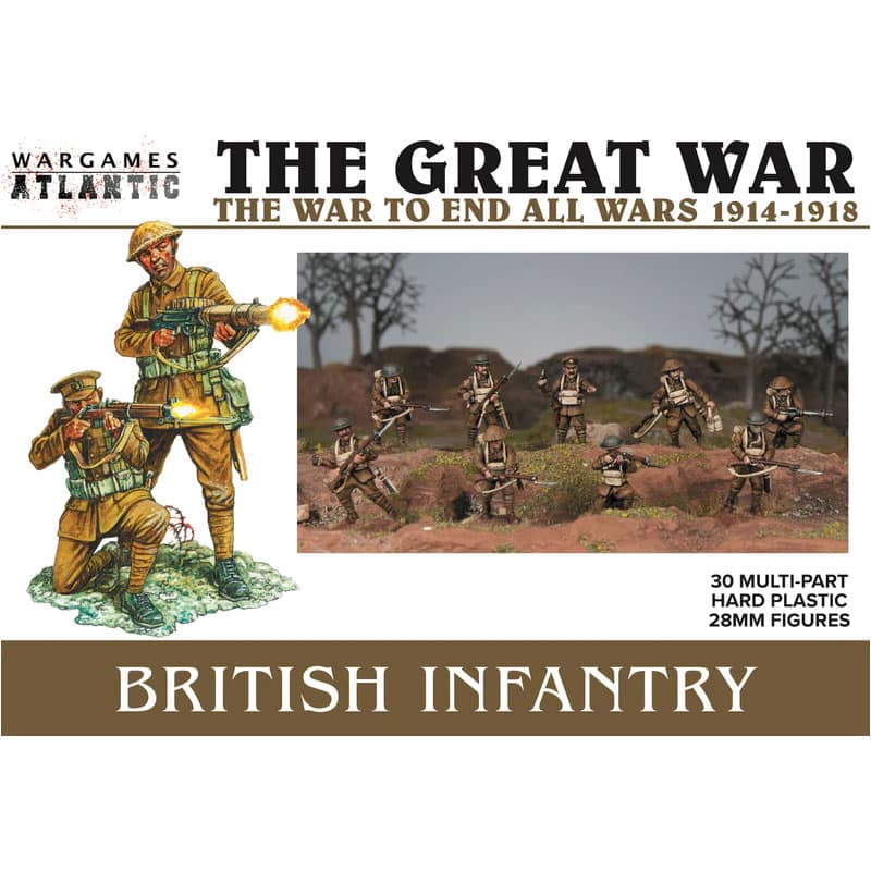 Wargames Atlantic British Infantry (1916-1918) (28mm) |WAAGW003