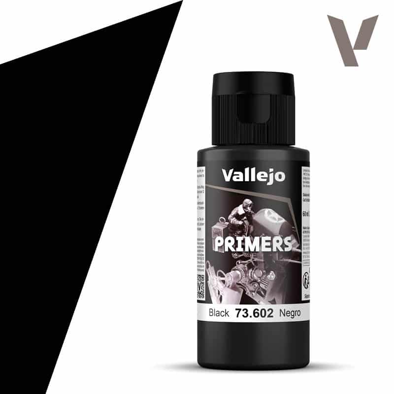 Vallejo Primer Black Acrylic (60ml) 73.602