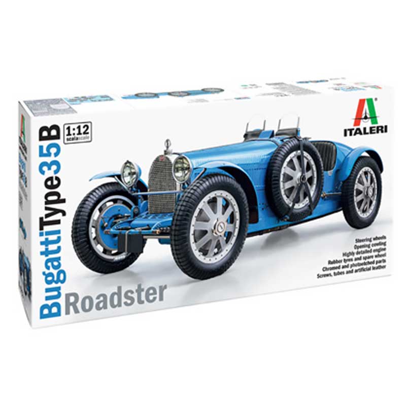 Italeri Bugatti Roadster/Monte Carlo (1/12) 4713