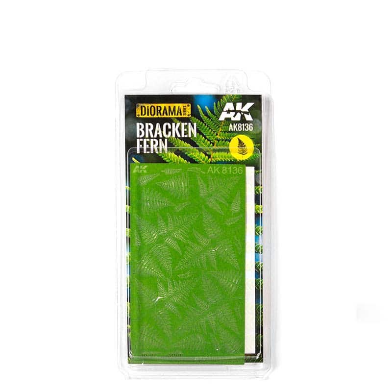AK Interactive Bracken Fern Vegetation -Realistic Plants AK-8136
