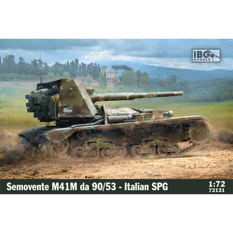 IBG Models Semovente M41M da 90/53 Italian SPG (1/72) 72131