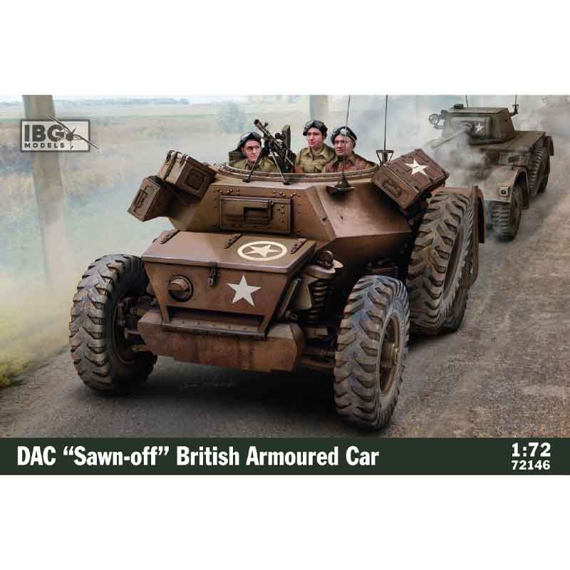 IBG Models DAC "Sawn-off" British Armoured Car (1/72) 72146