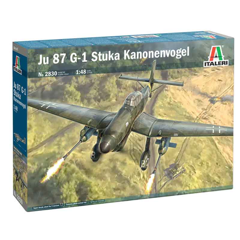 Italeri Junker Ju-87 G-1 Stuka Kanonenvogel (1/48) 2830