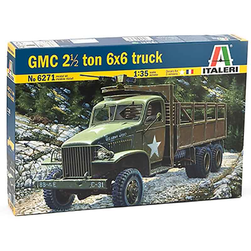 Italeri GMC 2 1/2 Ton, 6x6 truck RR (1/35) 6271