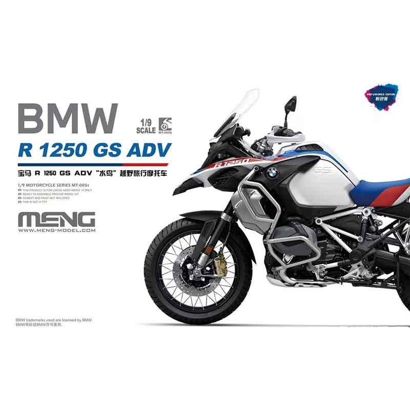 1/9 BMW R 1250 GS ADV (Pre-colore Edition) MT-005S Meng Model