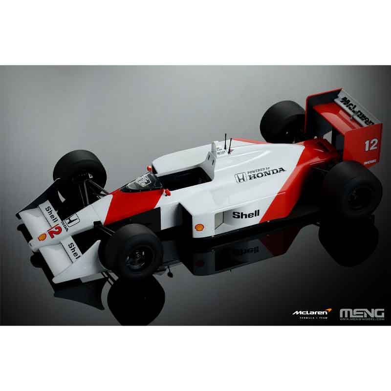 1/12 McLaren MP4/4 1988 (Pre-Colored) RS-005 Meng Model