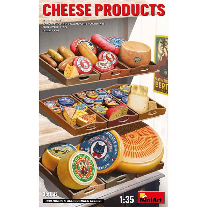 Miniart Cheese Products (1/35) 35656