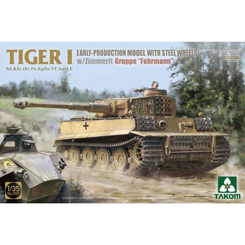 Takom Tiger 1 - 2 Box Special (1/35) 2201W