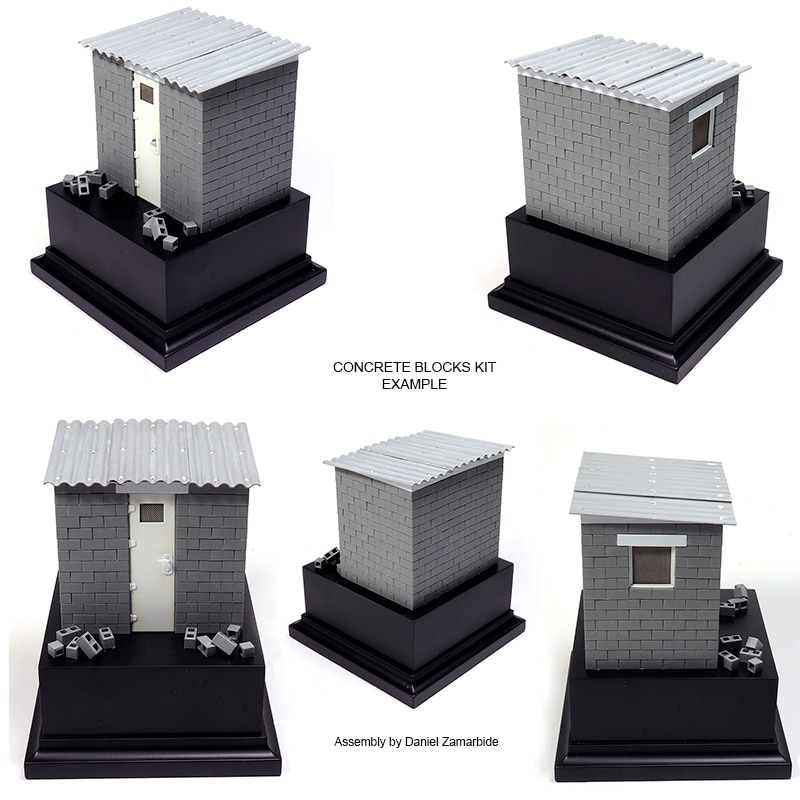 AK Interactive Concrete Blocks (1/35) AK-35019