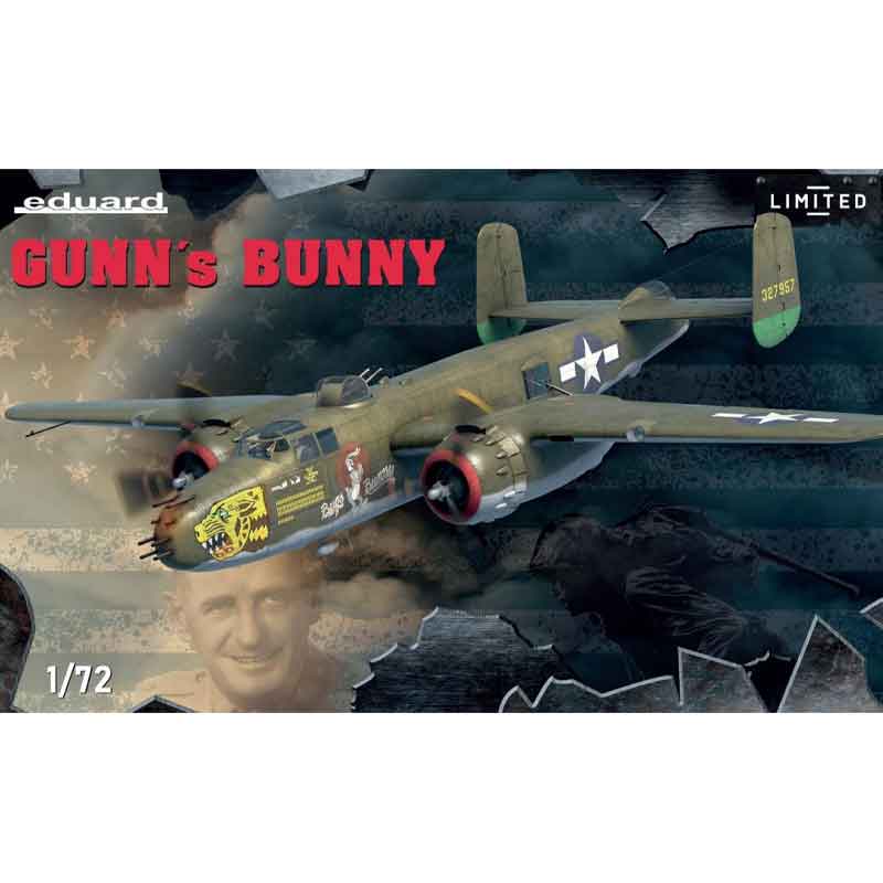 Eduard Gunn's Bunny (B-25J Mitchell) Limited Edition (1/72) 2139