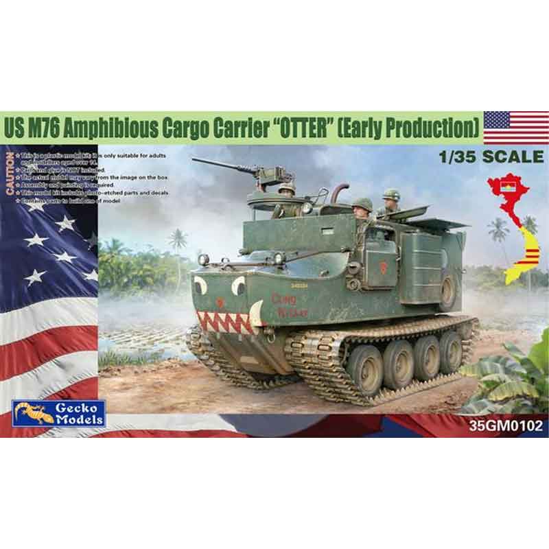Gecko Models US M76 Amphibious Cargo Carrier "OTTER" (1/35) 35GM0102